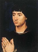 Portrait Diptych of Jean de Gros Rogier van der Weyden